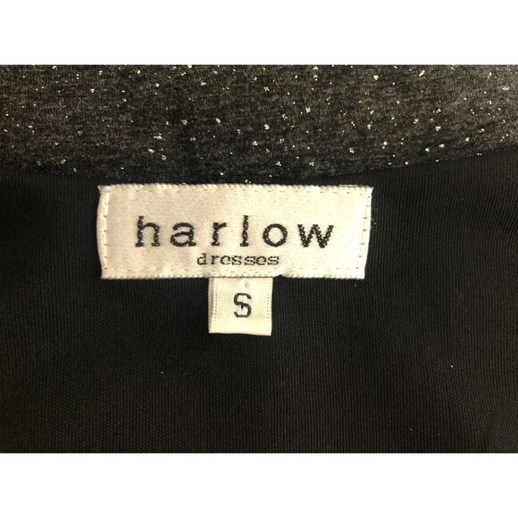 Harlow dress black sparkles stretchy Small - Picture 3 of 6